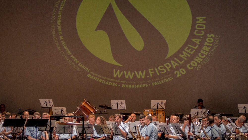 O 7.º Festival Internacional de Saxofone está a decorrer em Palmela
