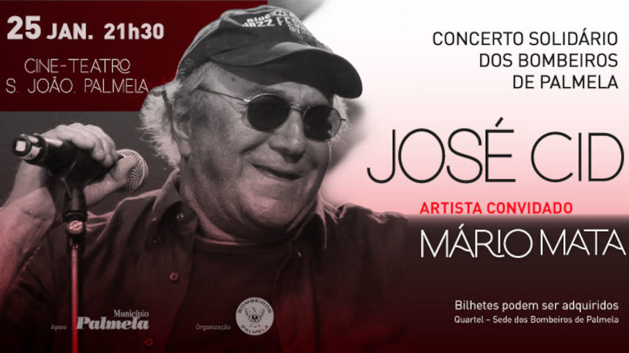 José Cid em concerto solidário no Cine-Teatro S. João a 25 janeiro