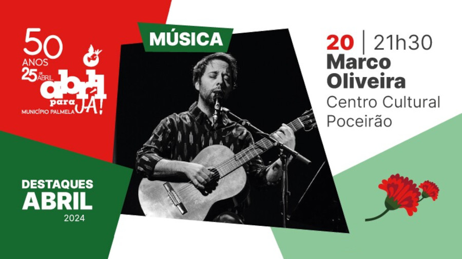 Marco Oliveira leva Fado e poesia popular a Poceirão