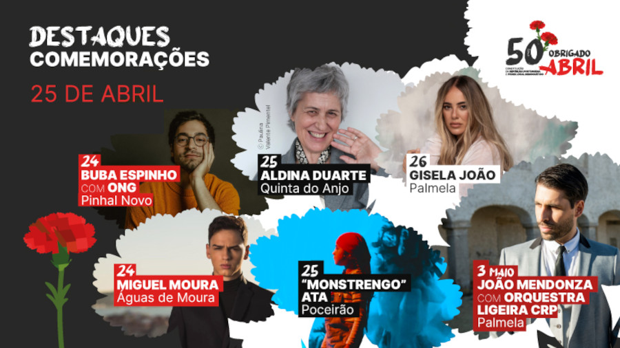 Revolução de Abril celebrada em todo o concelho de Palmela